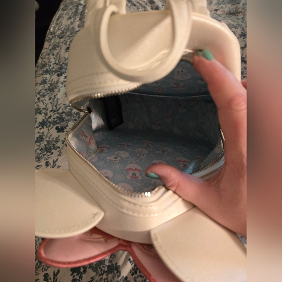 Minnie Mouse Snowman Backpack RARE - Picture 3 of 11